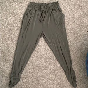 Green American Eagle Joggers